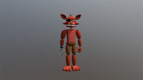 Unwithered Foxy Download Free 3d Model By 21 Nicholas E Hindre