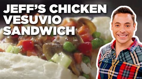 Jeff Mauro S Chicken Vesuvio Sandwich Sandwich King Food Network