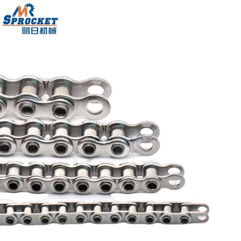 Industrial Leaf Chain Stainless Steel And Carbon Steel Alloy Al Bl