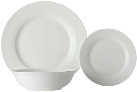 Maxwell Williams White Basics European Rim Dinner Set Pc Gift Boxed