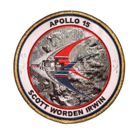 Shop Apollo 15 Commemorative 5" Mission Patch Online from The Space Store