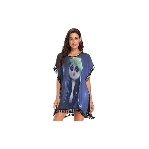 KAAVIYO Bella Rana Panda Copricostumi Da Bagno Donna Abito Bikini Cover Up Beachware Per