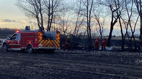 Fire Crews Battle Grass Fire Near Enoch Alberta Citynews Edmonton