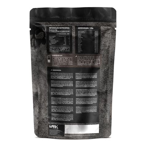 Whey Protein Isolado Fuse Refil 900g Dark Lab Brownie Netshoes