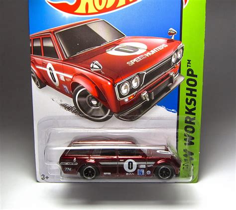 First Look Hot Wheels 71 Datsun 510 Wagon Super Treasure Hunt