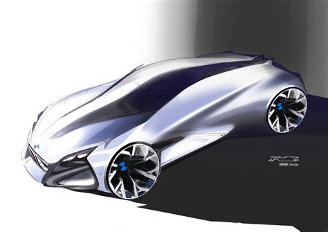 Bmw Vision Next Concept Design Sketch Render Car Body Design