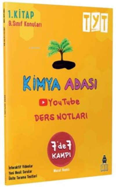 Kimya Adası TYT Kimya Youtube Ders Notları 1 Kitap