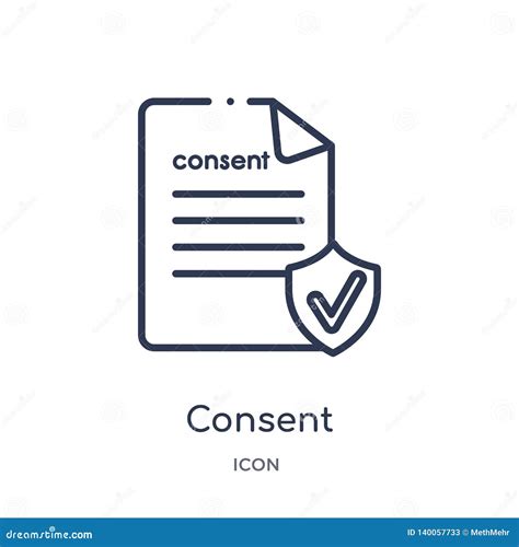 Consent Icon Stock Illustrations 2952 Consent Icon Stock