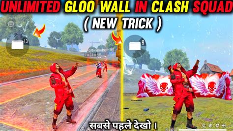 Unlimited Gloo Wall In Clash Squad Top 5 New Secret Tips And Tricks