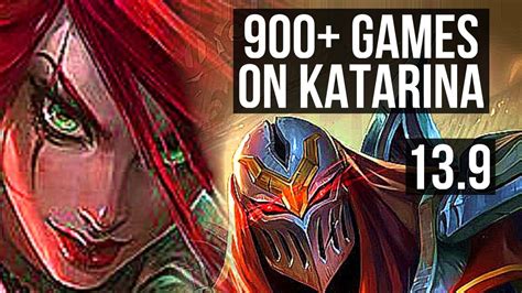 KATA Vs ZED MID 10 1 15 1 9M Mastery 900 Games Legendary KR