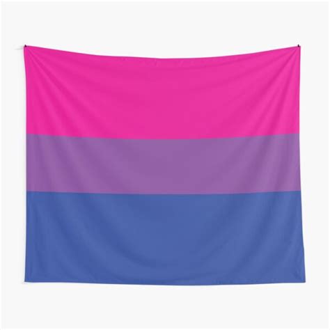 Bi Pride Flag Tapestry Designed And Sold By Denisjohnson