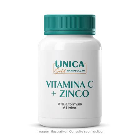 Vitamina C Mg Zinco Mg C Psulas