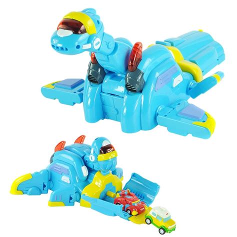 Dinosaur Transformation Toys Gogo Dino Action Figures Rex Ping Tomo