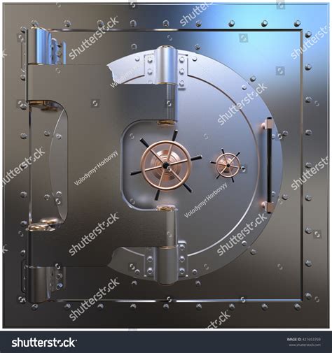 Vault Door 3d Stock Photo 421653769 Shutterstock