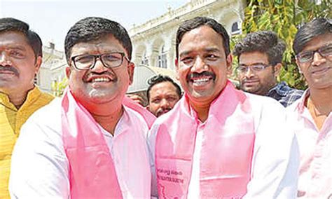 Hyderabad Brs Mlc Candidates File Nominations