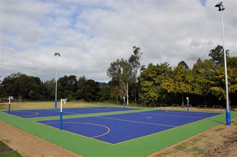 Home Netball Court Construction Mini Netball Court Sports