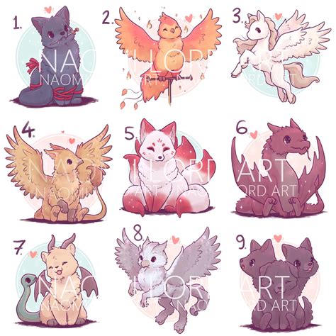 Cute Mythical Creatures