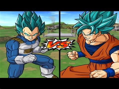 Dragon Ball Z BT3 Mod Vegeta Super Saiyan God SS VS Goku End