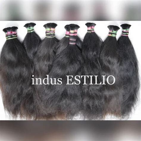 Premium Remy Bulk Double Drawn At Rs 30000 Kg Human Hair In New