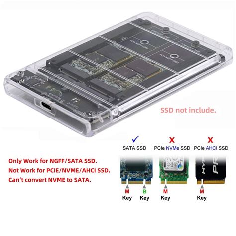 Jser Dual Ngff B M Key M Ssd Card Jobd Raid Span Bridge To Usb