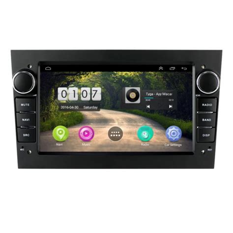 Navigatie Dedicata Cu Android Opel Corsa C 2000 2006 Negru 1GB RAM