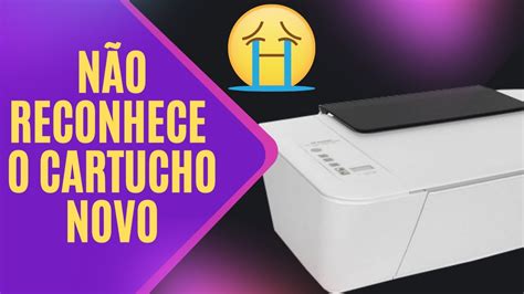 Impressora hp não reconhece cartucho novo YouTube