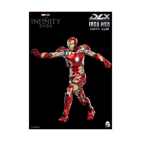 Threezero Avengers Infinity Saga Dlx Collectible Figure Iron Man Mark