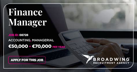 finance manager vacancy broadwing jobs  malta
