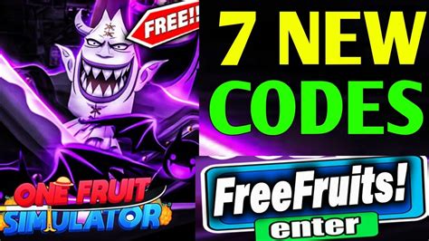 New One Fruit Simulator Codes Roblox One Fruit Simulator Codes