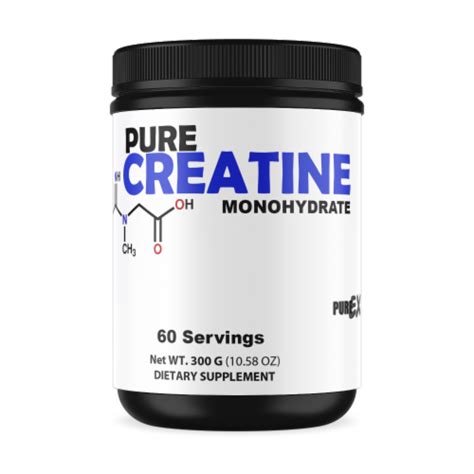 Pure Creatine Monohydrate Supplement Boost Workout Performance 1 Ct Kroger