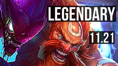 KHA Vs GRAGAS JNG 11 1 4 1800 Games Legendary 1 2M Mastery KR