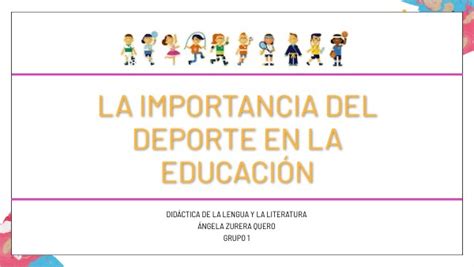 La Importancia Del Deporte En La EducaciÓn