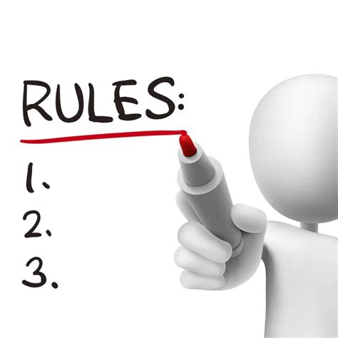 Rules Stock Vectors Royalty Free Rules Illustrations Depositphotos®