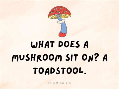 69 Mushroom Puns That Are Hilarious To Read 2024