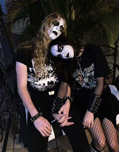 Couple Metalhead Metalhead Couples Couple Aesthetic