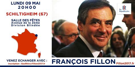 R Union Publique Avec Fran Ois Fillon Lundi Mai H Site