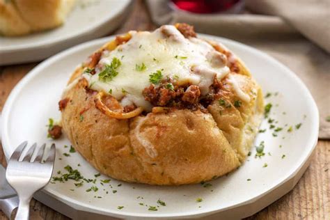 Bread Bowl Spaghetti I Am Homesteader