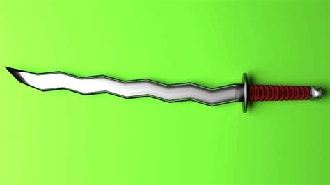 Wavy Sword 4 - 3D Model by faraharis