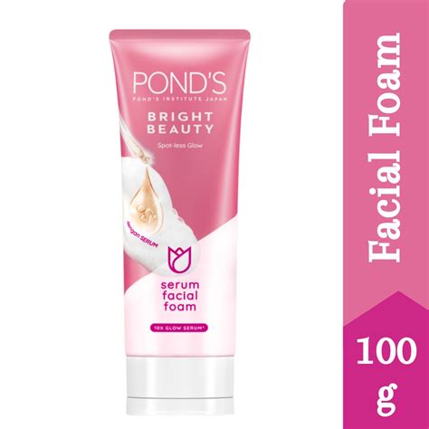 Jual Ponds Bright Beauty Serum Facial Foam 100g Shopee Indonesia