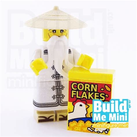 Lego Ninjago Movie Master Woo Collectible Minifigure Series Build Me Mini