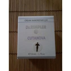 Dr Rimpler Cutanova Cream Nanorepair Q10 Inhaltsstoffe Erfahrungen