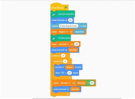 Uruchom Program Scratch Utw Rz Skrypt W Kt Rym Duszek Narysuje Uk Ad