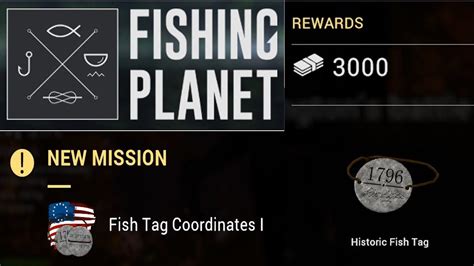 Fishing Planet New Mission Fish Tag Coordinates I YouTube