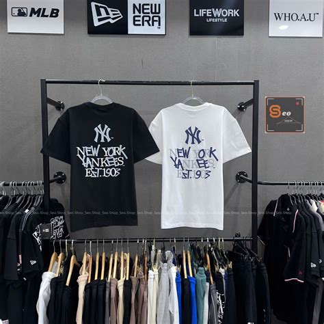 MẪU NEW ERA CHÍNH HÃNG MỚI SIÊU ĐẸP VIỀN CỔ VIỀN TAY SIÊU HOT DÀNH CHO CẢ NAM NỮ Shopee