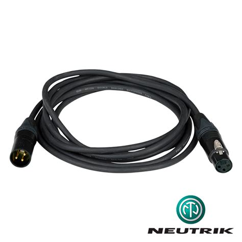 Cable Dmx Xlr 3 Pines Bcn Servilux