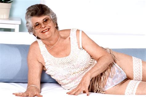 Teasing Horny Granny In White Lingerie Dildoing Her Pussy Porn Pictures XXX Photos Sex Images