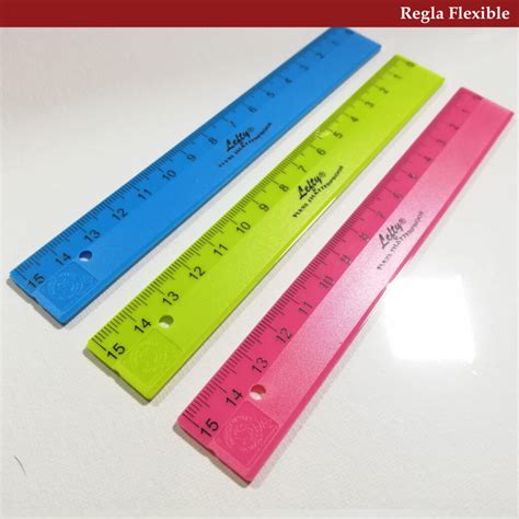 Regla Flexible 15cm Para Zurdos PRECISE Materiales De Arte Ecuador