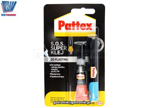 Klej Pattex Sos Do Plastiku