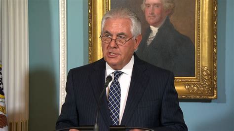 Rex Tillerson Trump Speaks For Himself Cnn Politics