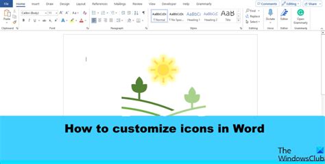 Cómo personalizar iconos en Word